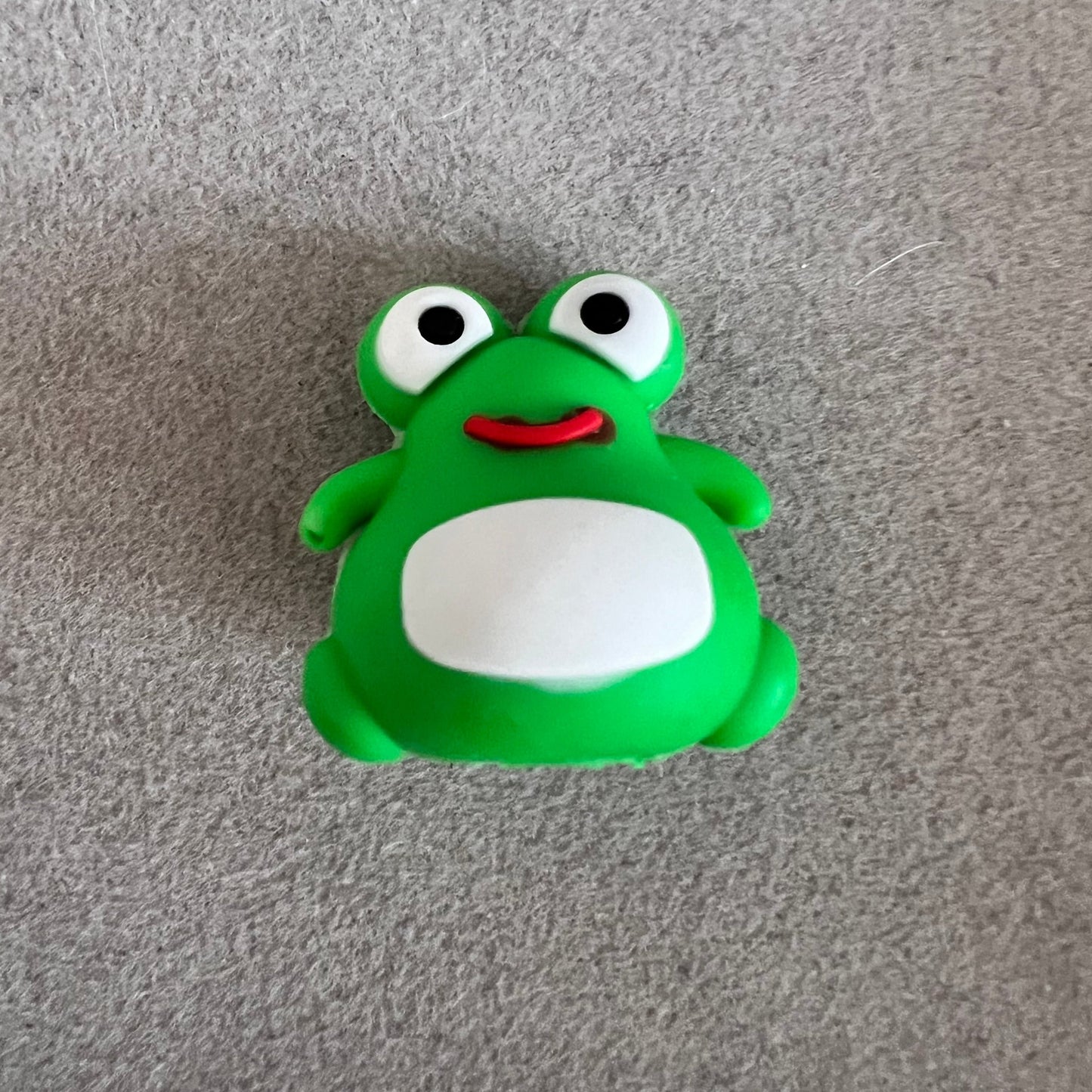 Green Frog Silicone Topper