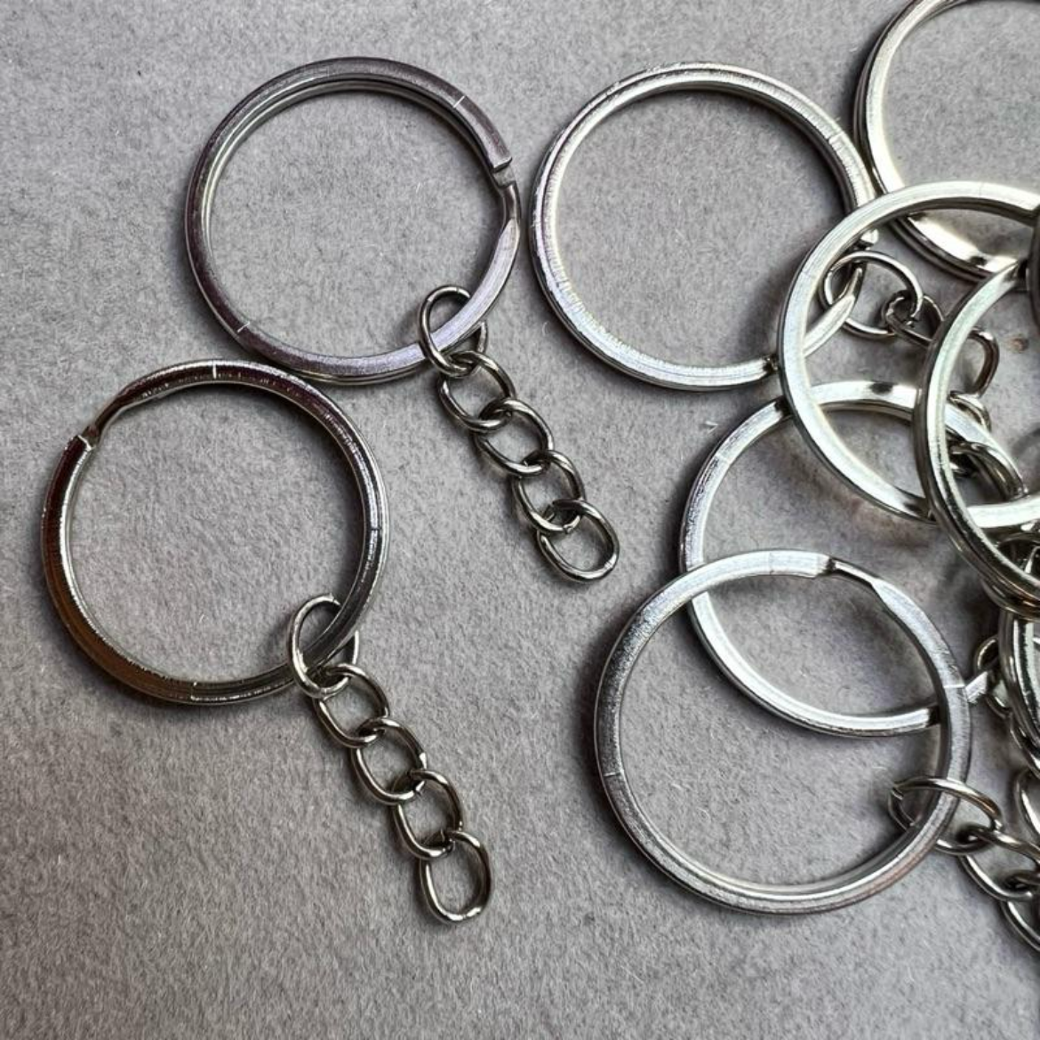 [KCS545] Silver Key Chain (10 piece)