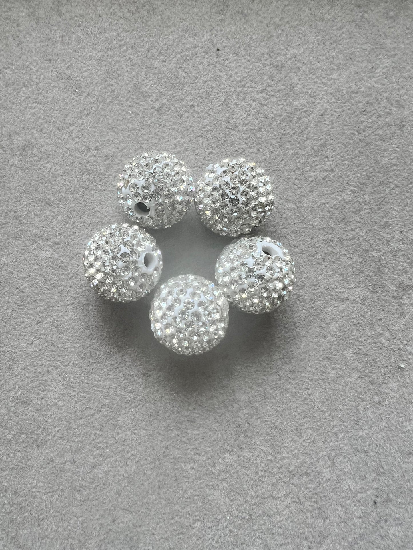 [RSB743] 16mm Rhinestone Beads in multi colour (10 pieces)