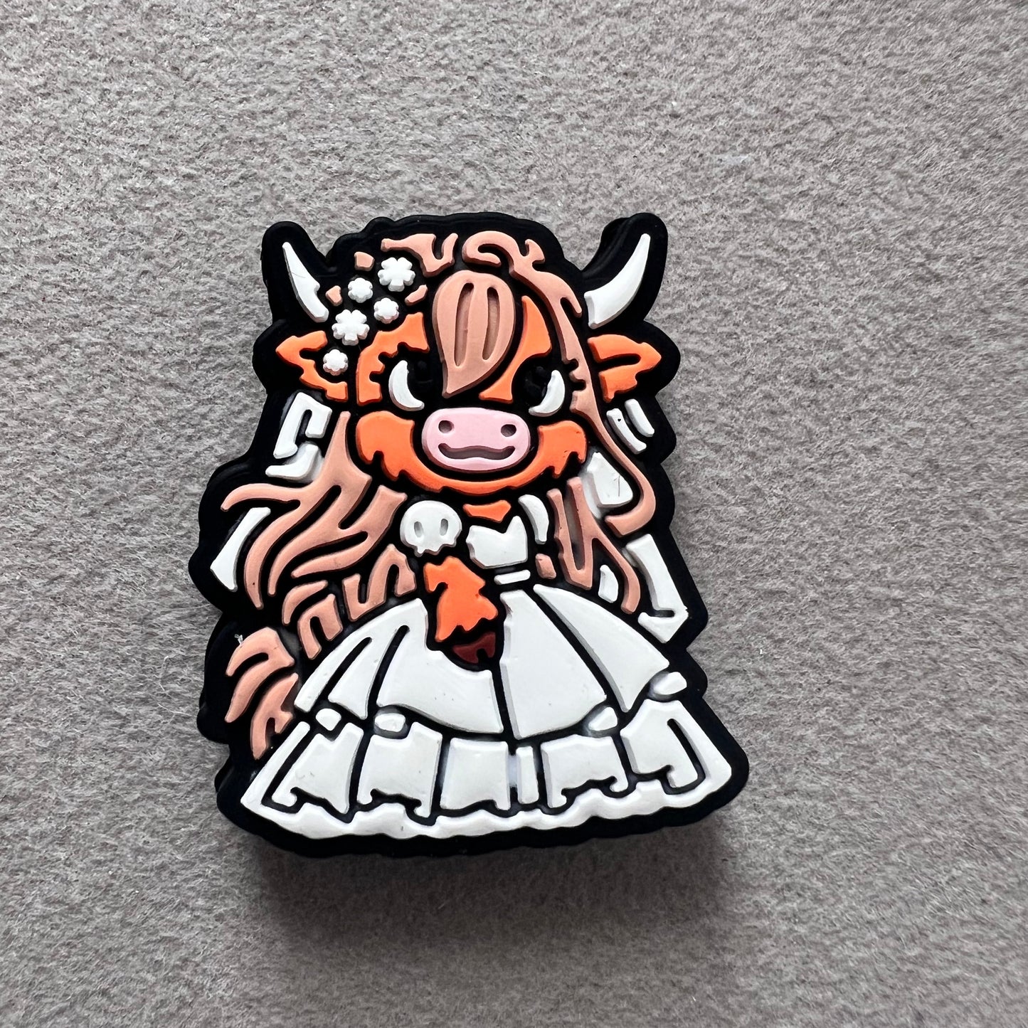 [BGRM76] Wedding Couple silicone bead 1pcs