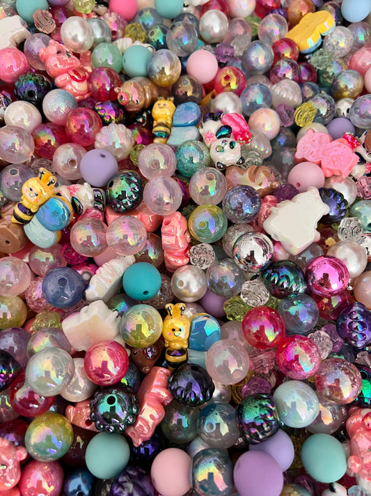 April Mix Beads (50pcs in a bad)