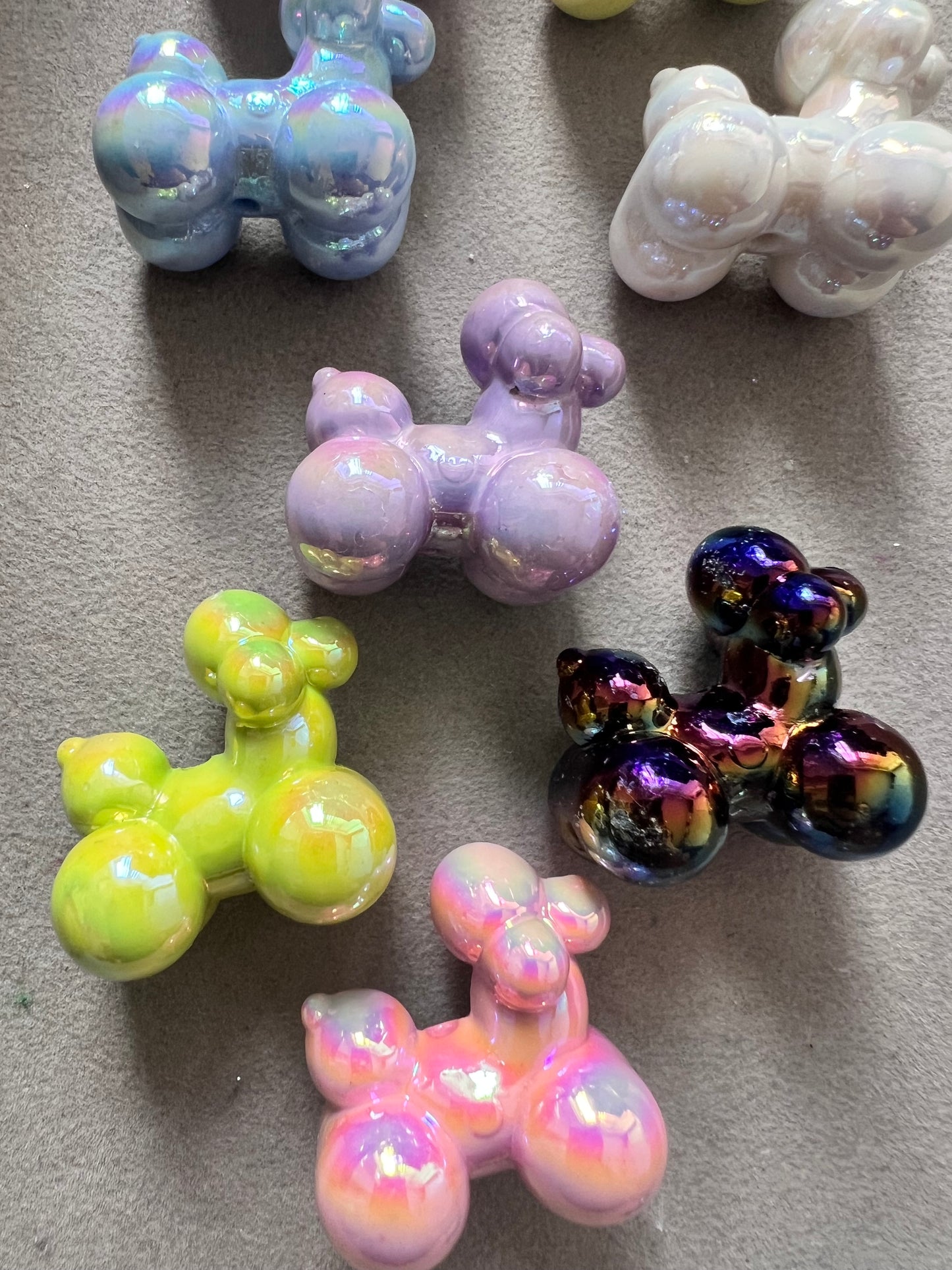 [PDG664] Poodlee Shaped beads 1pcs