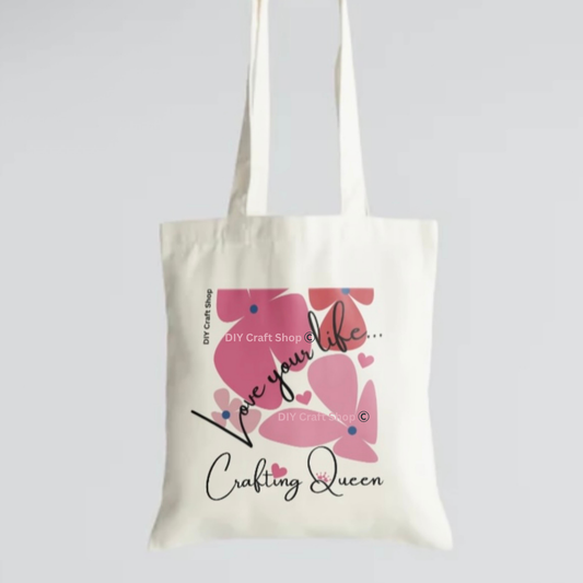 [TOTE39] Bright print Tote Bags (1pcs)