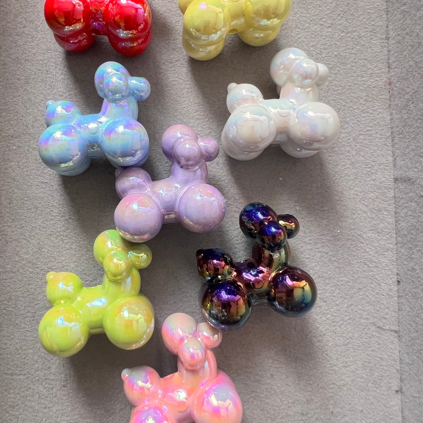 [PDG664] Poodlee Shaped beads 1pcs