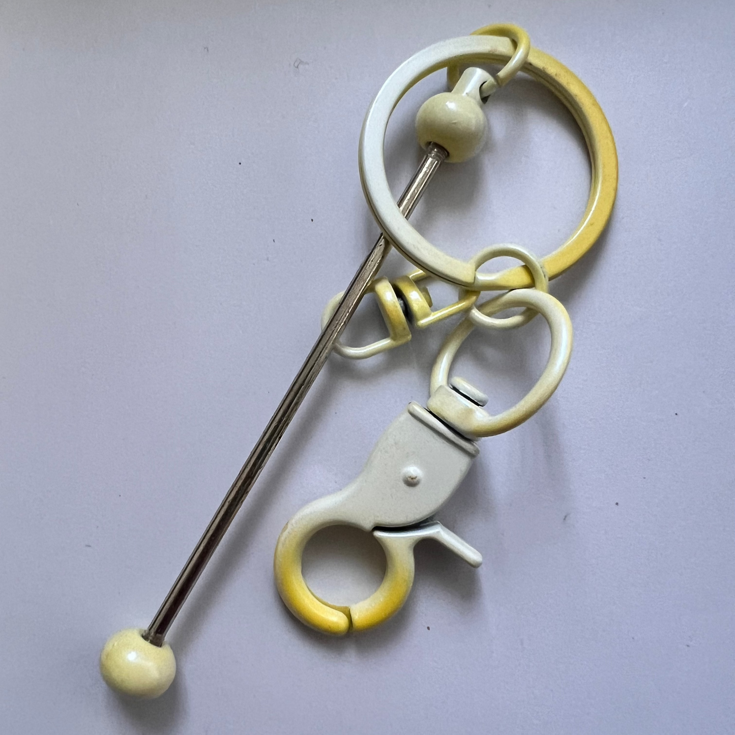[OMBKC54]  Ombre Beadable Key Chains Bars for Beads.